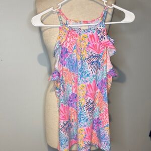 Lilly Pulitzer Colorful Floral Top